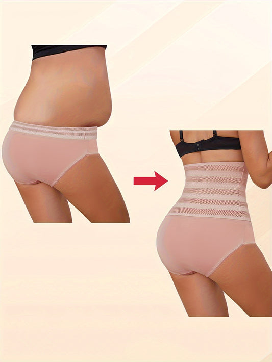 High-Waisted Shaping Panties for Women, Designed to Control The Abdomen And Lift The Hips.