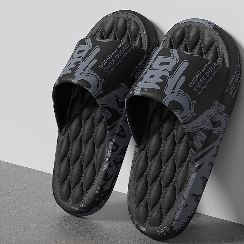 2023 New Large Size 48-49 Men's Summer Indoor Home Bathroom Bath Non-Slip Cartoon Household Thick Soled Sandals Slippers For External Wear L-5161B