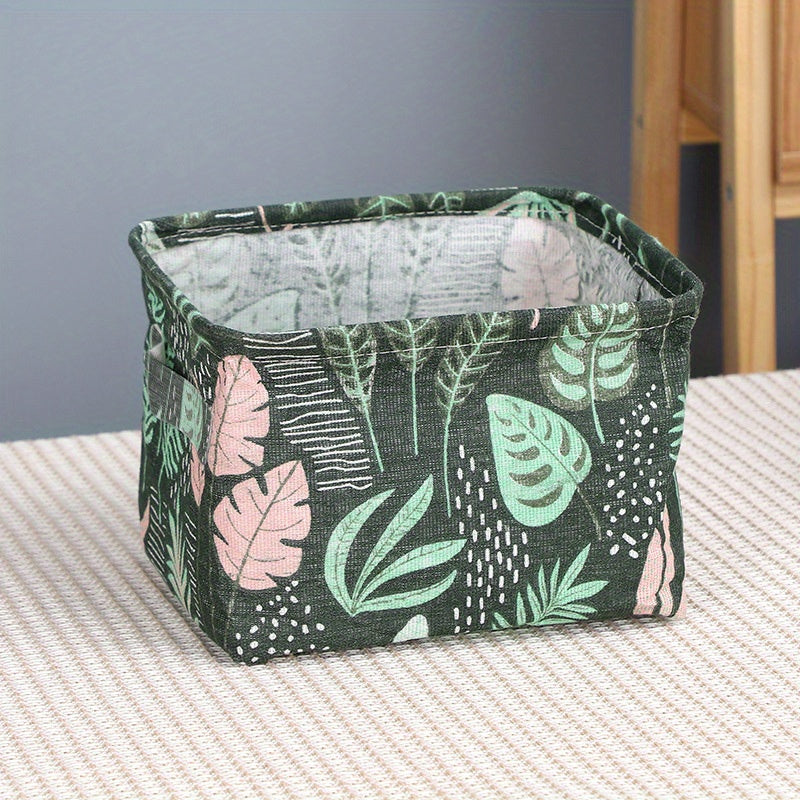 Organize Your Home with this Adorable Cartoon Toy Storage Basket - Perfect for Cosmetics and Small Items! Christmas, Halloween, Thanksgiving Day Gift Easter Gift