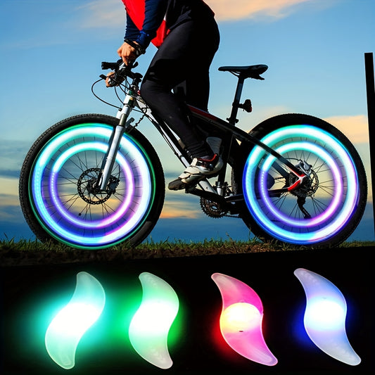 Bicycle Spoke Light 3 Lighting Mode LED Bike Wheel Light, Wheel Mounted Light, Bike Illumination System, Light, Bicycle Radlight, Wheel Integrated Design, Multi-Mode Lighting, Reliable Build, Durable Construction, Commuter Cyclists, Bike Commuters, Low Li