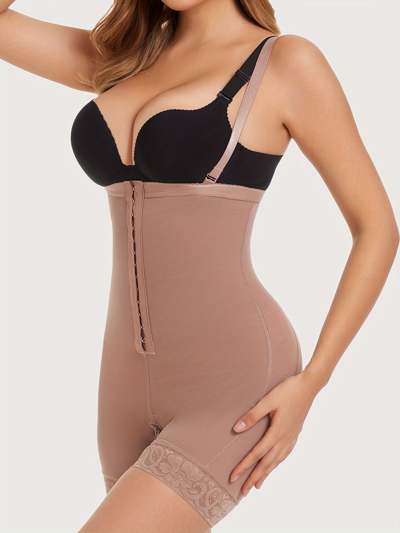 Shapetop Jumpsuits, Detachable Shoulder Straps Three-Breasted Adjustable Shapepants, Lingerie And Shapewear