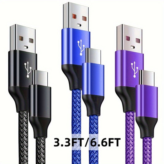High-Speed USB-C Fast Charging Cable for Android Phones for, Redmi, OnePlus And Xiaomi