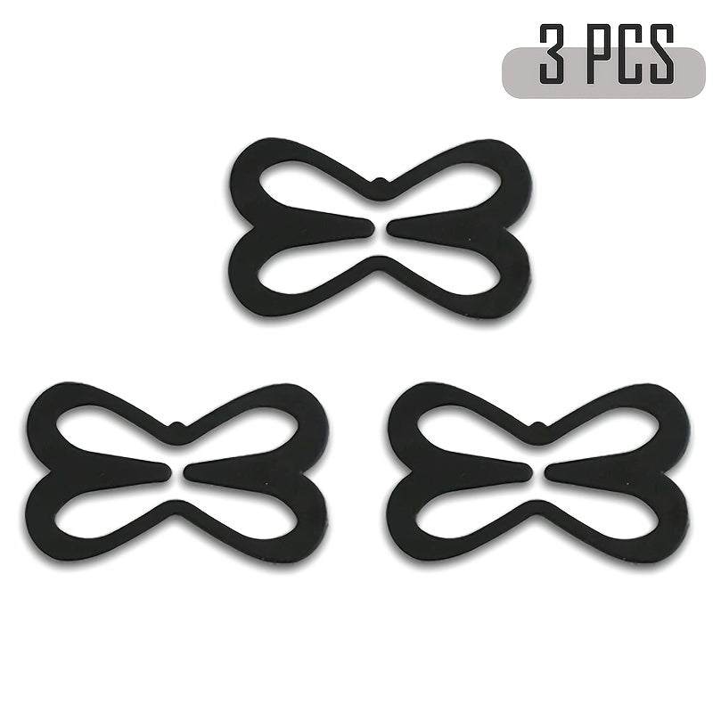 3pcs Bra Strap Clips, Hidden Bra Straps And Lift Bra Anti-Slip Buckle, Women'S Lingerie & Underwear Accessories