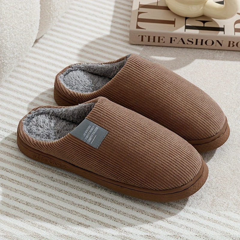 Couple Vertical Stripe SlippersSuitable for men & women