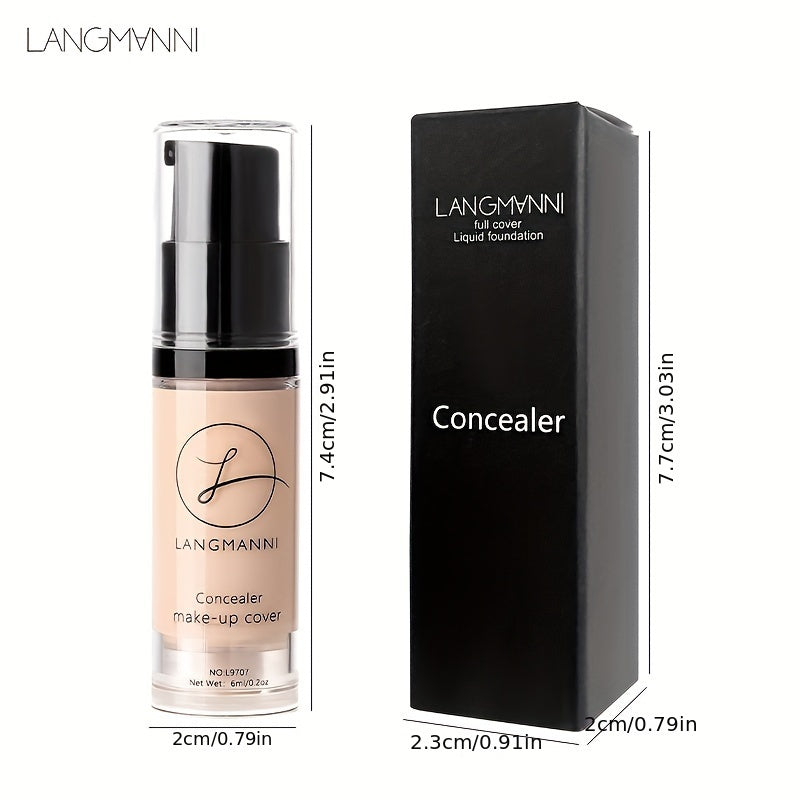 Long-Lasting And Smooth-Finishing Concealer With 4 Color Powder Base
