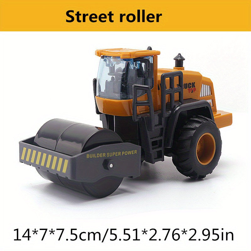 New Children's Engineering Car Toy Truck Excavator/Forklift/ Snow Clearer Truck Simulation Car Toy Halloween Gift