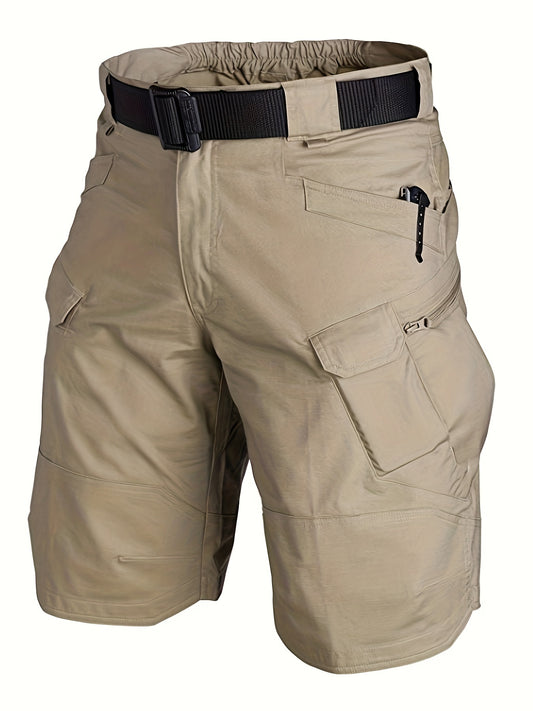 Men's Multi-Pocket Tactical Shorts Multi-Purpose Cargo Shorts Outdoor Riding Camping Fishing Hunting Hiking Track Shorts ( Larger Size Recommended)