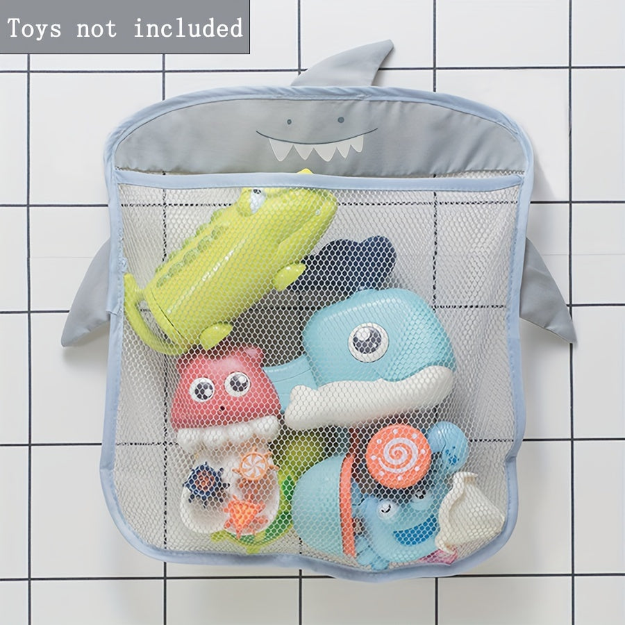 1pc Hanging Bath Storage Basket, Organize Toys And Bathroom Items In Style, Bathroom Accessories for Halloween and Christmas