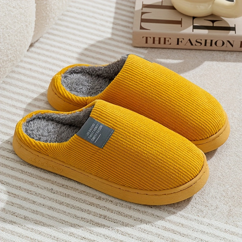 Couple Vertical Stripe SlippersSuitable for men & women