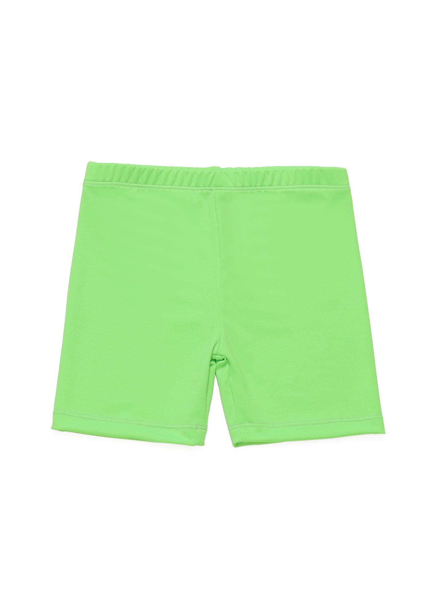 Kids Girls Classic Design Elastic Waist Short Leggings, Kids Clothes For Spring Summer Indoor Outdoor