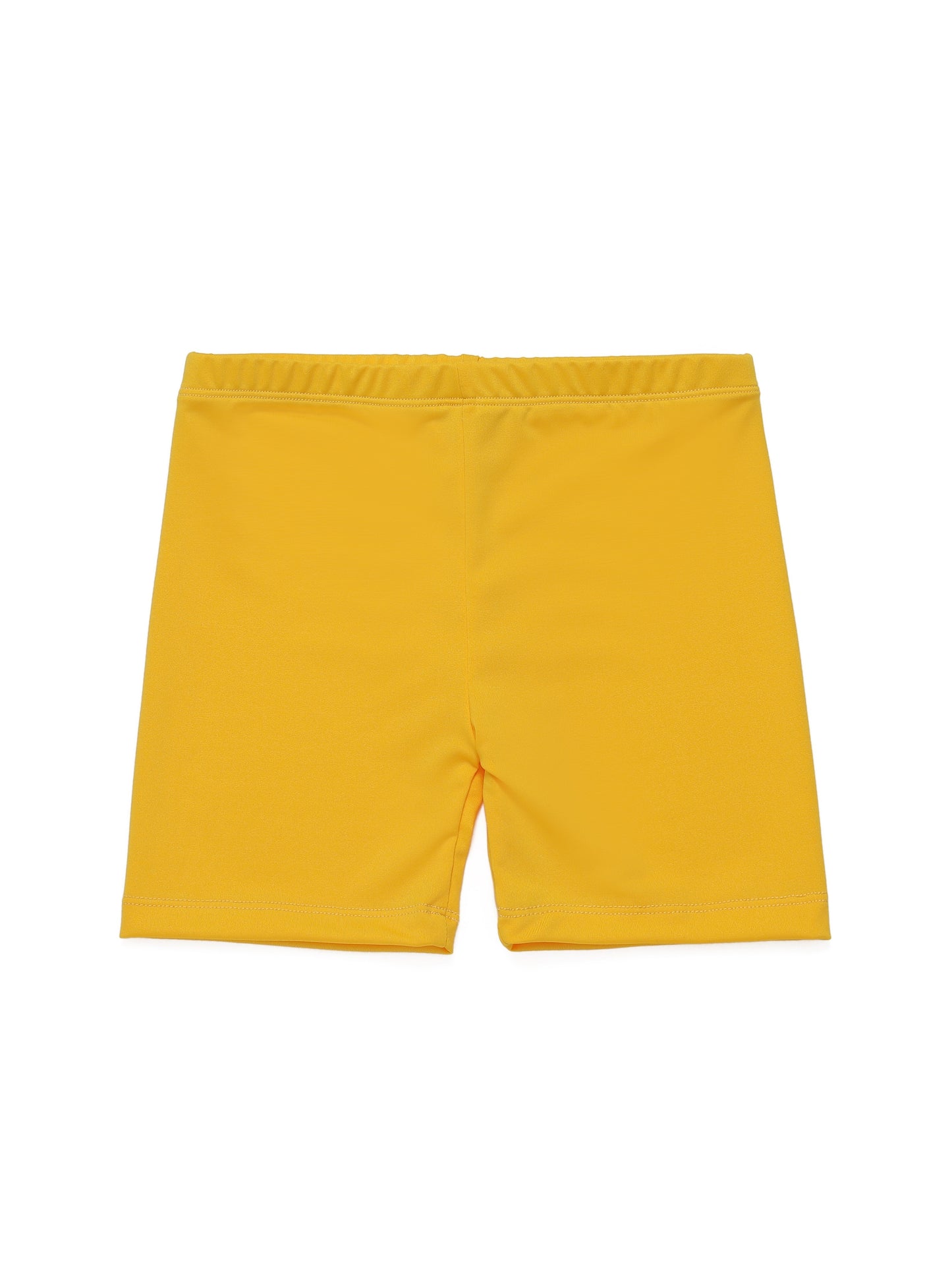 Kids Girls Classic Design Elastic Waist Short Leggings, Kids Clothes For Spring Summer Indoor Outdoor