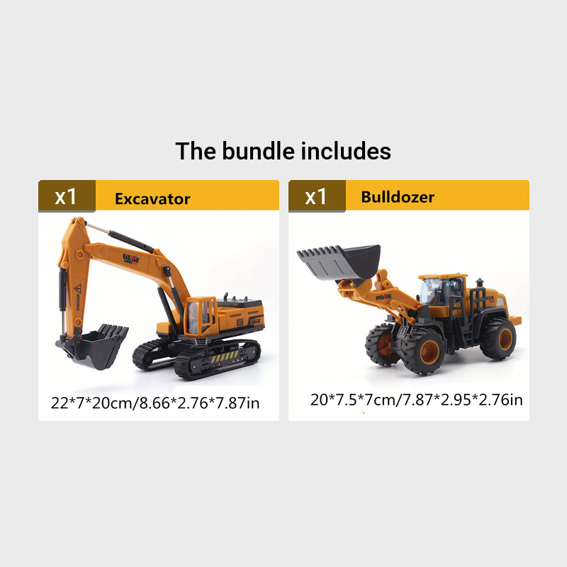 New Children's Engineering Car Toy Truck Excavator/Forklift/ Snow Clearer Truck Simulation Car Toy Halloween Gift