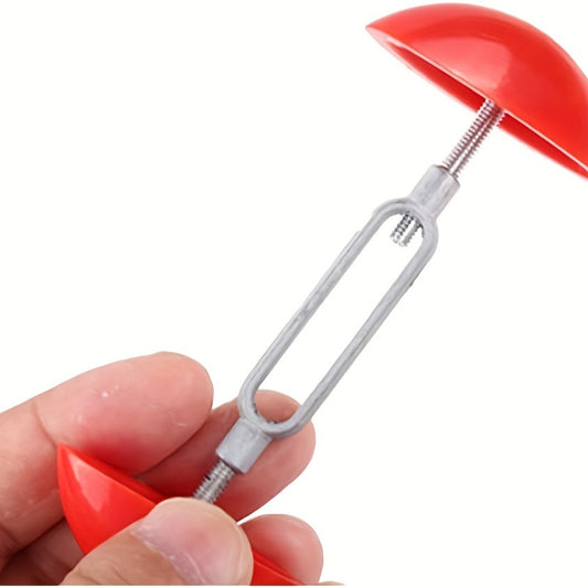 Pair of Red Shoe Trees, Available in Two Patterns to Keep Your Beloved Shoes from Deforming or Make Them Fit Better