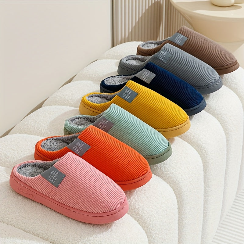 Couple Vertical Stripe SlippersSuitable for men & women