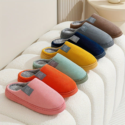 Couple Vertical Stripe SlippersSuitable for men & women