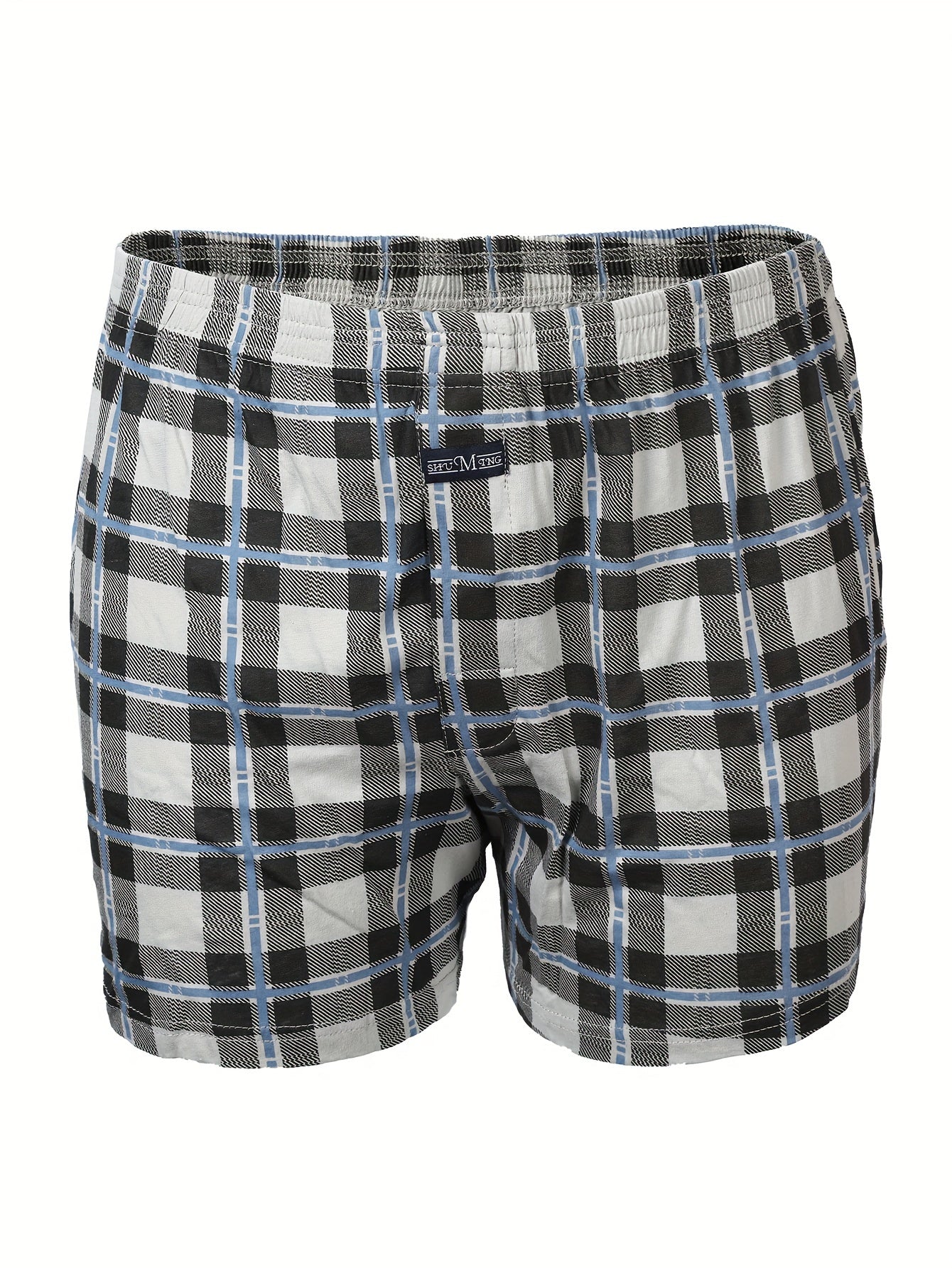 Men's Pure Cotton Arrow Pants Loose Underwear Pajama Pants Home Pants High Waist Deep Crotch