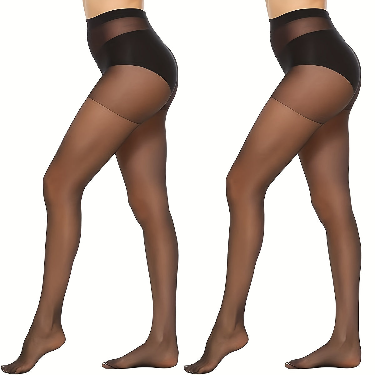 Six Pairs of Fashionable Sexy Sheer 20D Women's Tights