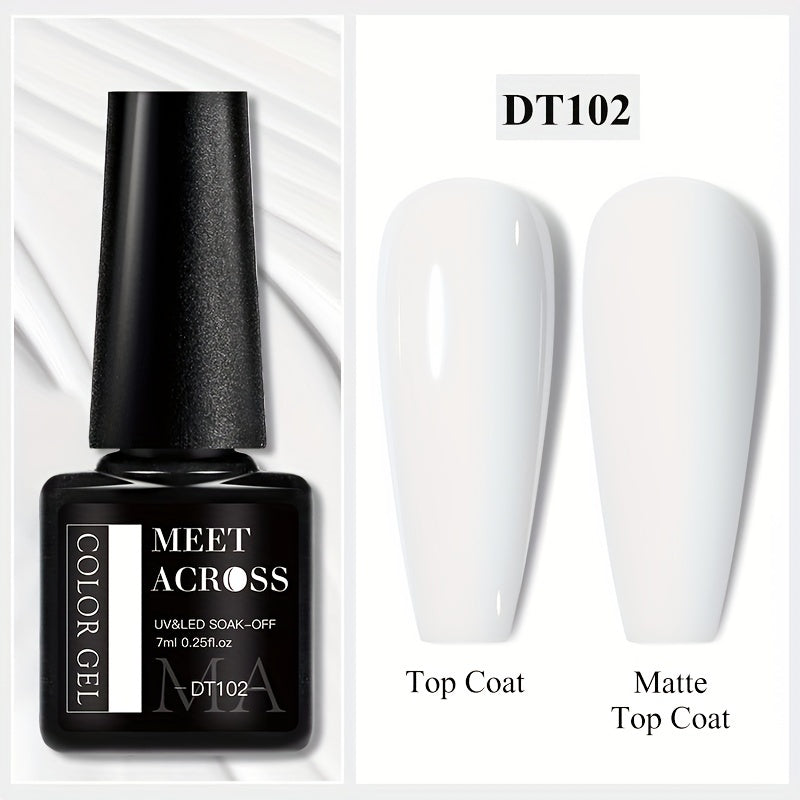 7ml Long-Lasting Gel Nail Polish In Vibrant Colors Macaron Color Gel Nail Polish - Perfect For Spring Summer Nail Art Design And Manicures