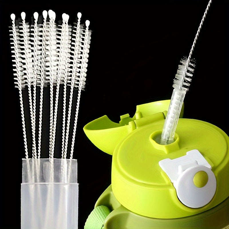 2/5pcs Stainless Steel Cleaning Brush Reusable Cleaning Brush Kitchen Supplies - Perfect for Cleaning Glass,, Metal Straws & More!, Bottle Brush Cleaner Set, Ergonomic Handle, Sturdy Construction, Living, Home Cooks
