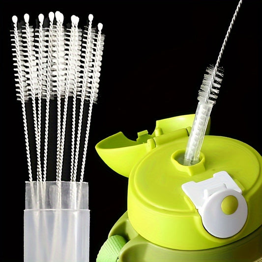 2/5pcs Stainless Steel Cleaning Brush Reusable Cleaning Brush Kitchen Supplies - Perfect for Cleaning Glass,, Metal Straws & More!, Bottle Brush Cleaner Set, Ergonomic Handle, Sturdy Construction, Living, Home Cooks