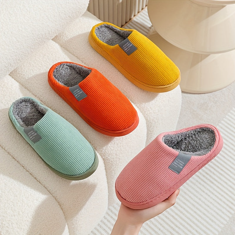 Couple Vertical Stripe SlippersSuitable for men & women