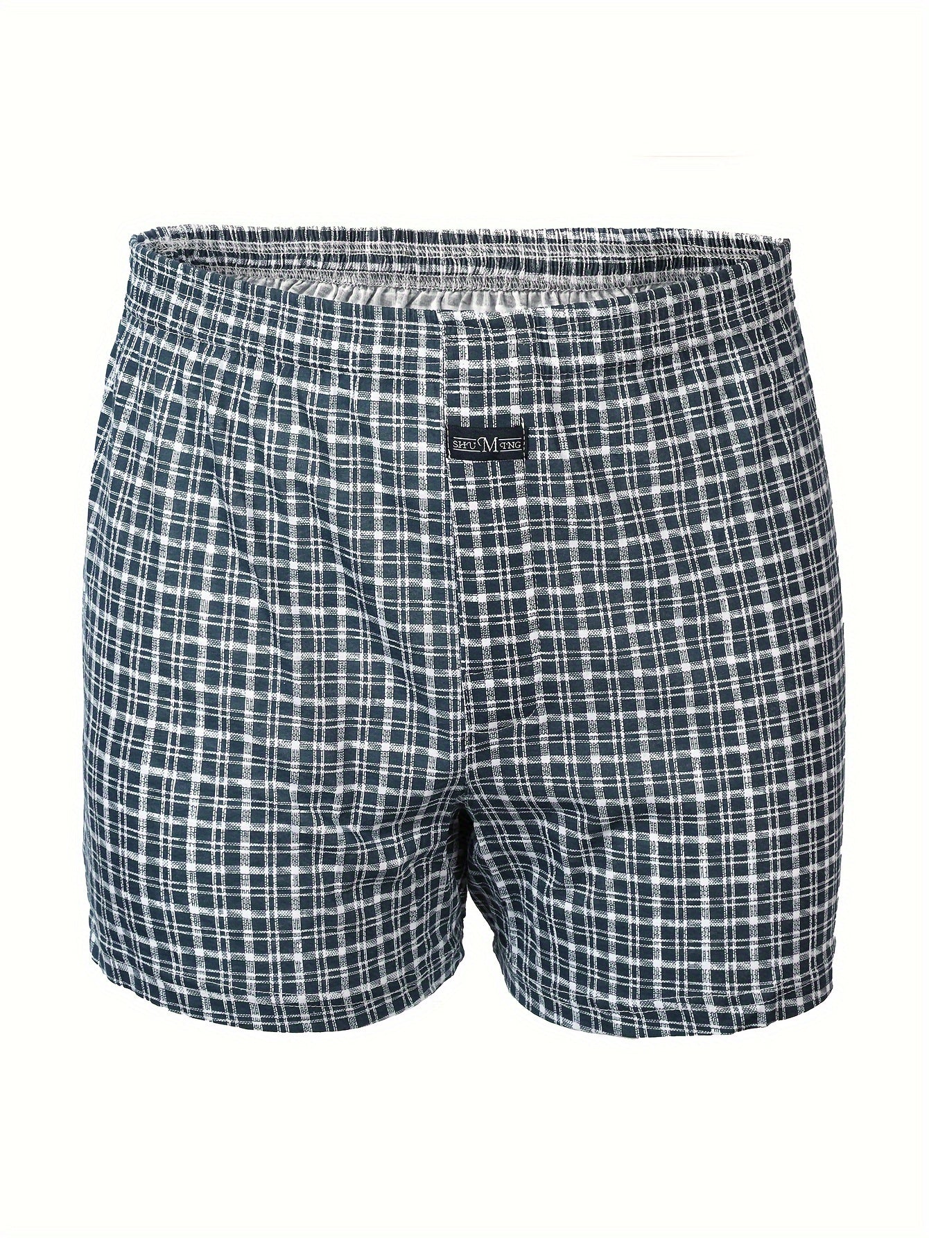 Men's Pure Cotton Arrow Pants Loose Underwear Pajama Pants Home Pants High Waist Deep Crotch