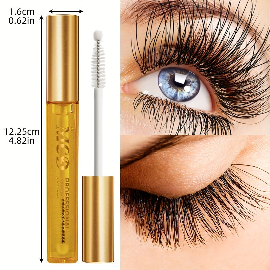Nourishing Eyelash Serum - Natural Ingredients, Slender and Curling Eyelashes, Eye Cosmetics Gel Mascara cream