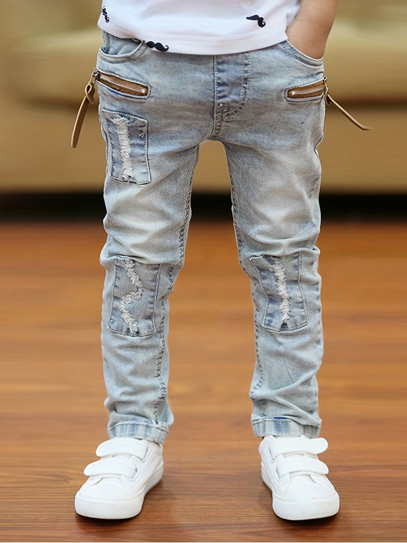 Boys Jeans Denim Pants For Spring And Autumn Kids Clothes