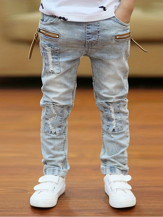 Boys Jeans Denim Pants For Spring And Autumn Kids Clothes