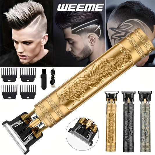 Cordless USB Rechargeable Men'S Electric Hair Clippers, Shavers, And Trimmers for Personal Grooming And Styling, Perfect As Gifts for Men Or Fathers, Suitable for Personal Use Or by Stylists.