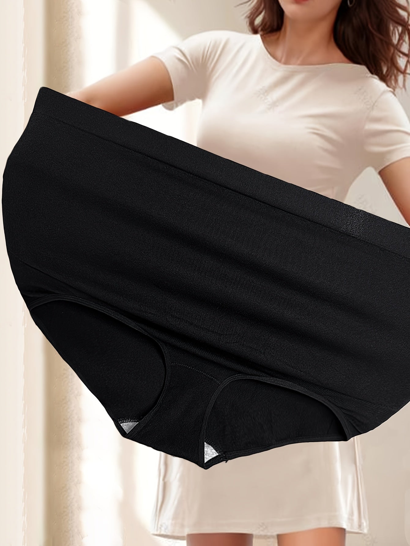Women'S Seamless Breathable High-Waisted Yoga Shorts - Tummy Control Butt-Lifting Leggings for Workout & Casual Wear, Lightweight Stretchy Comfort Fit, All-Season Versatile Underwear, Workout Shorts, Workout Clothing, Seamless Design, Comfortable Fit