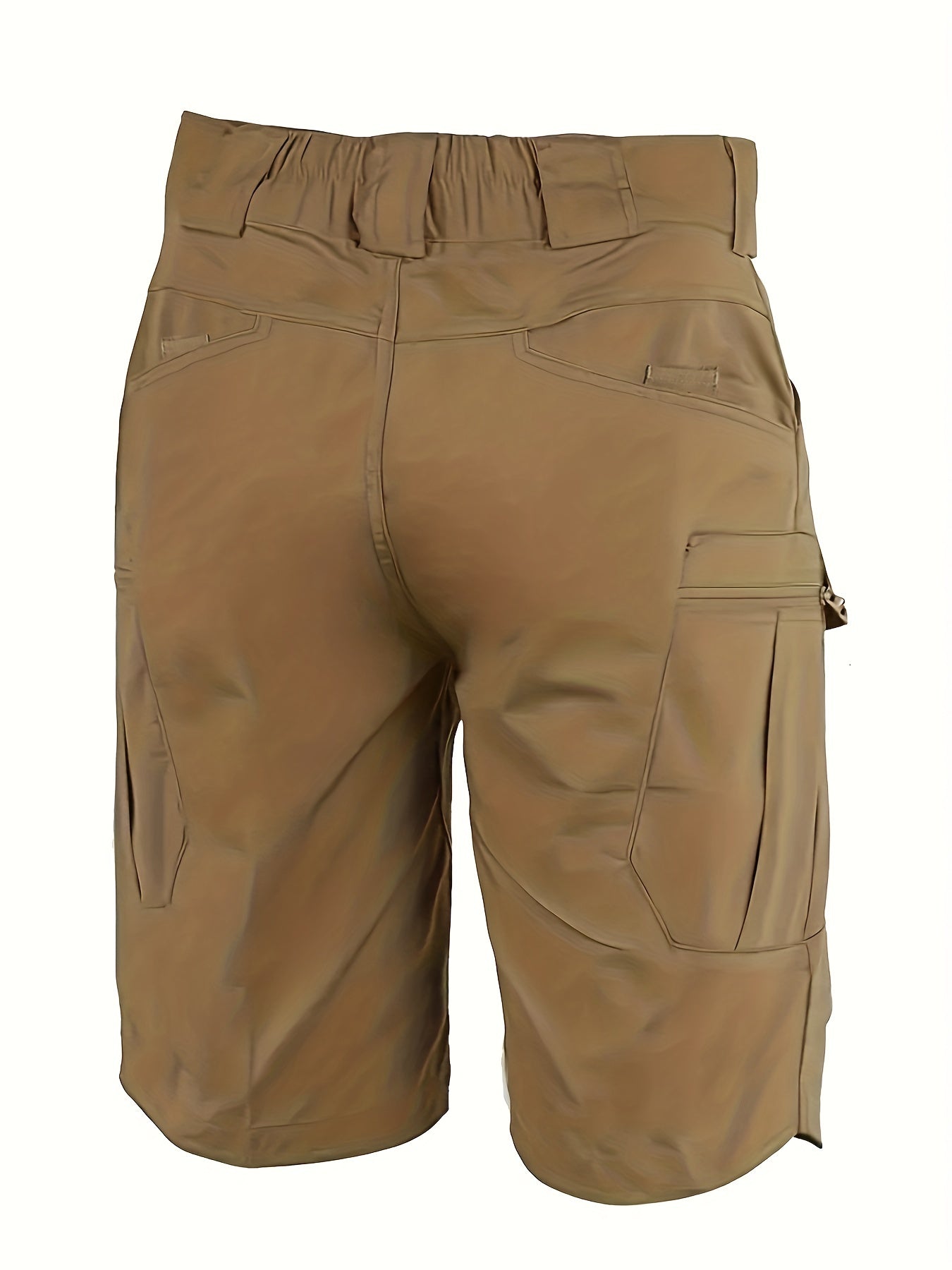 Men's urban tactical shorts, outdoor durable work shorts, multi-pocket hiking shorts